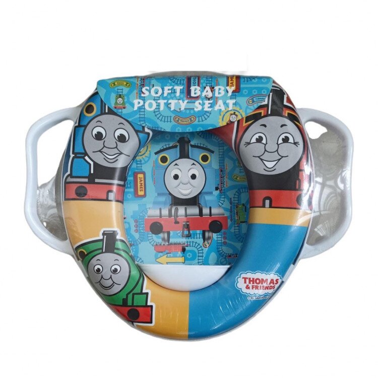 Baby Potty Seat with Handle - Thomas / Dudukan Toilet Anak Empuk
