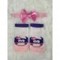 Bandana Bayi + Kaos Kaki Bayi Set / Kado Bayi Perempuan #7