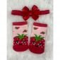 Bandana Bayi + Kaos Kaki Bayi Set / Kado Bayi Perempuan #6