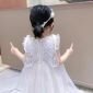 Gaun Pesta Anak Perempuan Putih Kupu-Kupu 22110076-79 / Dress Party Ala Korea / Gaun Ulang Tahun Anak / Dress Mewah Ala Korea #4