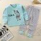 Setelan Baju Bayi Anak Unisex / Baju Anak Kancing Pundak / Piyama Anak / Baju Tidur Anak / Piyama Anak Unisex Bahan Adem #3
