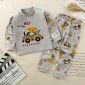 Setelan Baju Bayi Anak Unisex / Baju Anak Kancing Pundak / Piyama Anak / Baju Tidur Anak / Piyama Anak Unisex Bahan Adem #4
