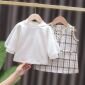Terusan Gaun Anak Perempuan Lengan Panjang Kotak-Kotak / Dress Anak Perempuan / Fashion Anak Perempuan / Baju Imlek Lebaran #8