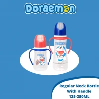 Botol Susu Bayi Doraemon Pegangan Lusty Bunny 125ml / 250ml (with Handle)