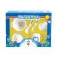 Lusty Bunny Feeding Set Doraemon /Alat makan bayi mpasi / Perlengkapan Makan Bayi / Peralatan Makan Bayi / Mangkok Bayi #2