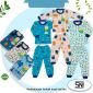 Baju Bayi Setelan Panjang Anak Kancing Pundak / Piyama Bayi / Baju Bayi Panjang / Baju Tidur Bayi Unisex / Piyama Anak Laki-Laki / Perempuan #2