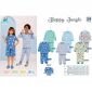 Baju Bayi Setelan Panjang Anak Kancing Pundak / Piyama Bayi / Baju Bayi Panjang / Baju Tidur Bayi Unisex / Piyama Anak Laki-Laki / Perempuan #8