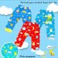 Celana Panjang Bayi Moms Gift Murah dan Adem 3pcs S M L XL (Pola Diapers) #2