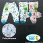 Celana Panjang Bayi Moms Gift Murah dan Adem 3pcs S M L XL (Pola Diapers) #1