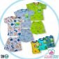 Setelan Baju Bayi Pendek Kancing Pundak / Baju Santai Anak / Setelan Oblong Anak Unisex #7
