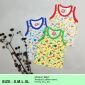 Baju Atasan Singlet Anak Motif 3pcs SNI #2