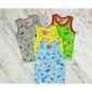 Baju Atasan Singlet Anak Motif 3pcs SNI #4