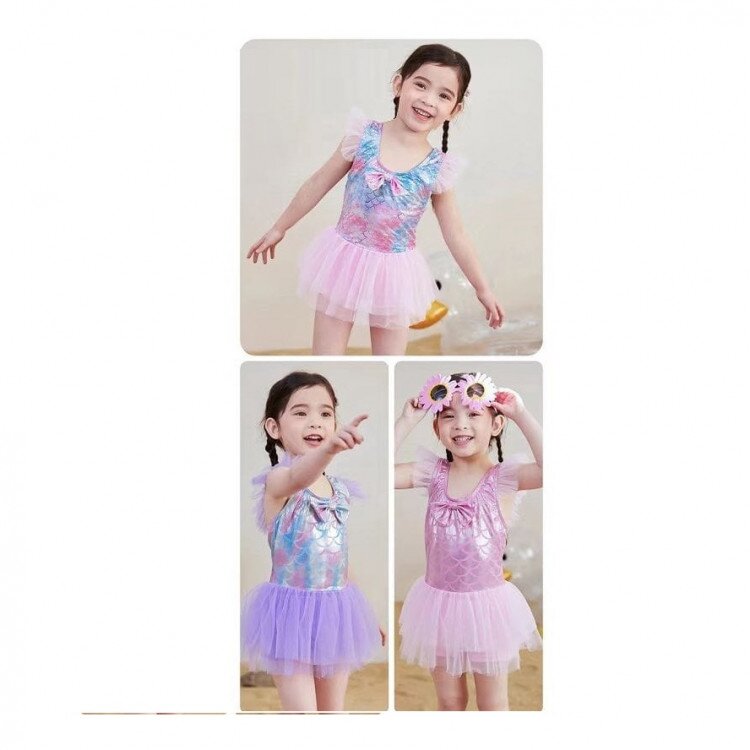 Baju Renang Anak Perempuan Tile 3-5 tahun