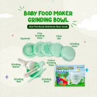 Baby Food Maker Set - Alat Pembuat Makanan MPASI Bayi / Peralatan MPASI / Baby Grinding Bowl Set