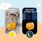 Empeng Bayi Silikon + Gantungan Empeng / Silicone Baby Pacifier with Holder Bebelys #1