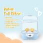Empeng Bayi Silikon + Gantungan Empeng / Silicone Baby Pacifier with Holder Bebelys #5