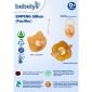 Empeng Bayi Silikon + Gantungan Empeng / Silicone Baby Pacifier with Holder Bebelys #7