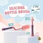 Sikat Botol Susu Bayi Silikon 3 in 1 / Sikat Dot Bayi / Silicone Bottle Brush / Baby Bottle and Nipple Brush