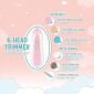 Baby Nail Trimmer – Gunting / Pengikir / Pemotong Kuku Bayi Elektrik 6 in 1 LED Light & Light Sound Manicure Pedicure Set Baby #2