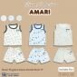 Promo Baju Setelan Anak Singlet Ridges Motif Dasar Warna  0-4 tahunan S - XXL / Baju Bayi Adem Lembut ber-SNI - Setelan Baju Bayi #8