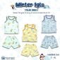 Promo Baju Setelan Anak Singlet Ridges Motif Dasar Warna  0-4 tahunan S - XXL / Baju Bayi Adem Lembut ber-SNI - Setelan Baju Bayi #1