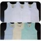Singlet Bayi Polos Barney Ridges 3pcs / Singlet Anak SNI