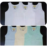 Singlet Bayi Polos Barney Ridges 3pcs / Singlet Anak SNI