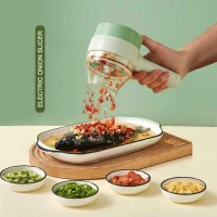 Mini Food Chopper / Blender Mpasi / Blender Makanan Bayi / Alat Pemotong Sayur Elektrik