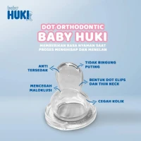 Huki Dot Gepeng Silicone / Dot Bayi Orthodontic Huki Lusty Bunny