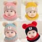 Topi Bayi Kupluk PomPom 23060055 / Topi Kupluk Bayi
