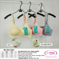 Bra Menyusui tanpa Kawat / Nursing Bra Lidily / BH Menyusui Praktis, Lembut dan Nyaman