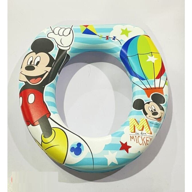 Soft Baby Potty Seat Mickey Mouse / Dudukan Toilet Anak Empuk