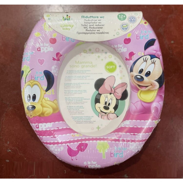 Soft Baby Potty Seat Minnie / Dudukan Toilet Anak Empuk