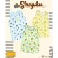 Singlet Anak Ridges Barney Motif 3pcs / Singlet Bayi 3pcs #5