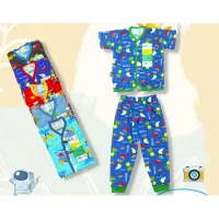 PROMO Setelan Baju Bayi Panjang Pendek 0-2 Tahun / Baju Baby Kancing Depan Bahan Adem SNI