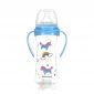 Botol Susu Bayi Pegangan Wide Neck Nipple MomEasy / Dot Bayi 240ml 330ml BPA Free #7