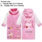 Jas Hujan Anak Karakter dengan Tempat Tas / Rain Coat Anak #8