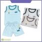 Baju Setelan Anak Singlet Ridges Salur Premium Quality Prosperity Stripes / Natural Colours SNI #1