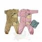 Setelan Baju Bayi Baru Lahir / Baju Baby Newborn Ridges Natural Colours #4
