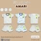 Setelan Baju Bayi Pendek Anak Kancing Pundak SNI / Baju Santai Anak / Setelan Oblong Anak Ridges #8