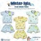 Setelan Baju Bayi Pendek Anak Kancing Pundak SNI / Baju Santai Anak / Setelan Oblong Anak Ridges #5