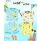 Setelan Baju Bayi Pendek Panjang Kancing Depan RIDGES SNI / Piyama Anak Adem / Baju Santai Anak / Baju Tidur Anak #6