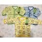PROMO Baju Atasan Bayi Panjang Kancing Depan 3pcs / Baju Bayi Panjang Ridges M L / Baju Baby ber-SNI #3