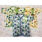 PROMO Baju Atasan Bayi Pendek Kancing Depan 3pcs / Baju Bayi Pendek Ridges M L / Baju Baby ber-SNI #2