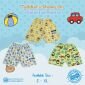 PROMO Celana Pendek Anak Motif Random Ridges Paket 3pcs SNI #1