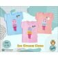 PROMO Baju Atasan Kaos Anak Ridges Polos Motif Random 3pcs SNI (0-2 tahunan) #2