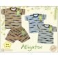 Paket Baju Setelan Baju Bayi Pendek Kancing Pundak 3pcs / Baju Santai Anak / Setelan Oblong Anak Ridges #1
