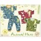 Paket Setelan Baju Piyama Bayi Ridges SNI 3pcs / Baju Anak Kancing Pundak Halus dan Adem/ Baju Tidur Anak Nyaman Dipakai / Piyama Anak Unisex Motif ber SNI #2