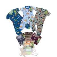 Paket Setelan Baju Piyama Bayi Ridges SNI 3pcs / Baju Anak Kancing Pundak Halus dan Adem/ Baju Tidur Anak Nyaman Dipakai / Piyama Anak Unisex