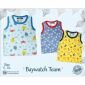 Promo Paket Hemat Baju Atasan Singlet Anak Ridges Motif Random 3pcs SNI #1